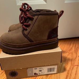 Boys UGG boots.